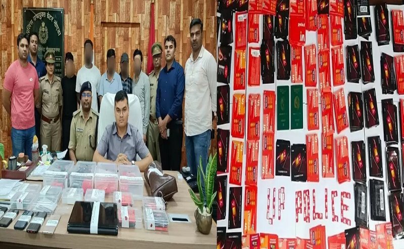 अवैध सिम बेचने वाले गिरोह का पुलिस ने किया भंडाफोड़, अंतरराष्ट्रीय सिंडीकेट के पांच लोग गिरफ्तार, बरामद किए 750 कार्ड