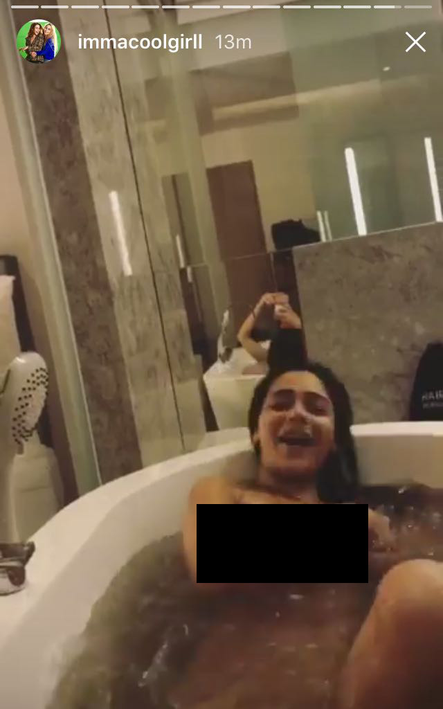 Hina Khan Nudes Pics - PIC: Sara Khan goes NUDE in a bathtub | TELEVISION | NYOOOZ ENTERTAINMENT