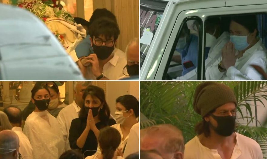 Rajiv Kapoor's last rites performed in Mumbai, Kapoor family bids goodbye to actor