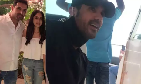 John Abraham’s wife Priya shares a candid video as they take on a boat ride, watch
