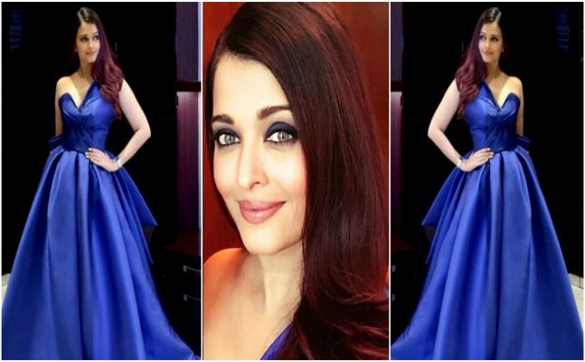 She's a wonder! Aishwarya Rai looks like a PRINCESS in royal blue gown