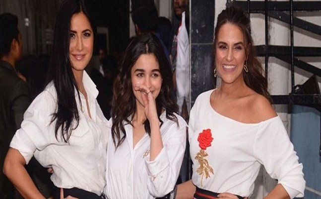Learn from Alia and Katrina to nail a simple white shirt look