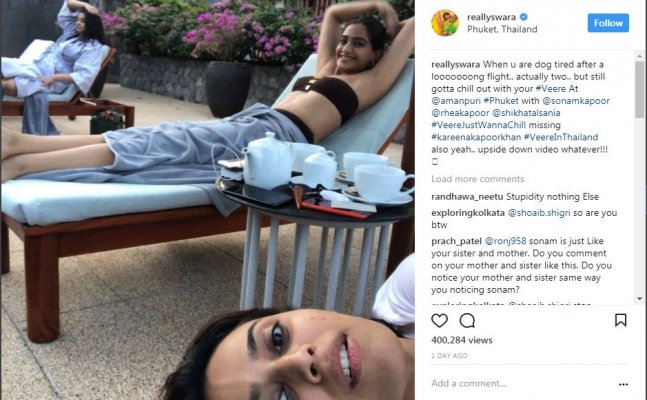 Sonam Kapoor's BIKINI photo in Phuket is a thing to watch on internet today!
