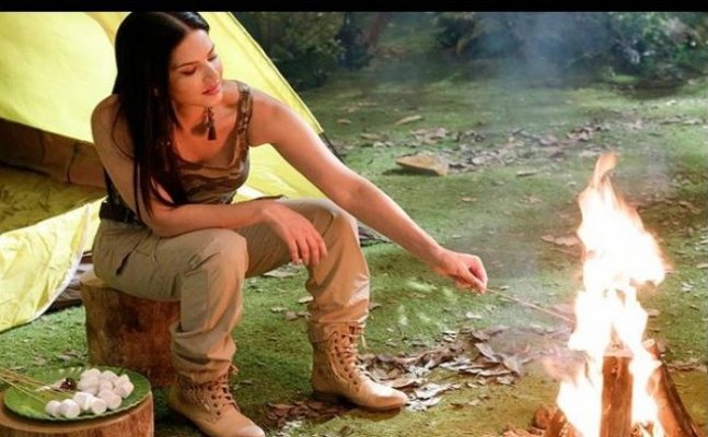 Sunny Leone turns queen of wild forest