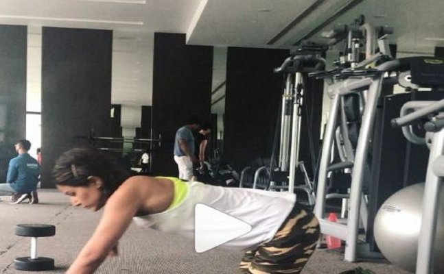 MOTIVATION: Bigg Boss 11's Hina Khan's rigorous work out is UNMISSABLE!