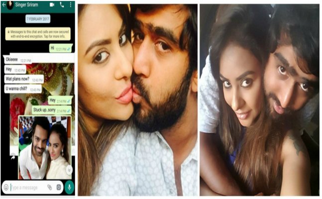 After releasing pics with Abhiram, Sri Reddy now leaks personal chats