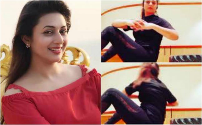 Divyanka Tripathi’s latest workout video will give you fitness goals