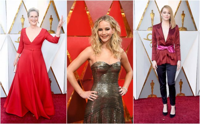 Oscars 2018: Jennifer Lawrence to Meryl Streep, best dressed at red carpet