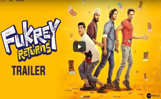 Check out the trailer of 'Fukrey Returns' where mayhem continues  