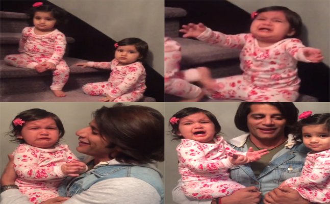 Karanvir Bohra's twins give him the cutest Valentine's gift