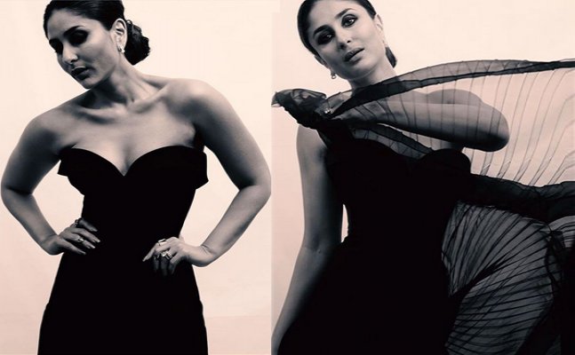 Kareena Kapoor flaunts her HOT-BOD in stunning black gown