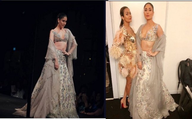 Kareena Kapoor looks sexy as AF in lehenga with a plunging neckline blouse