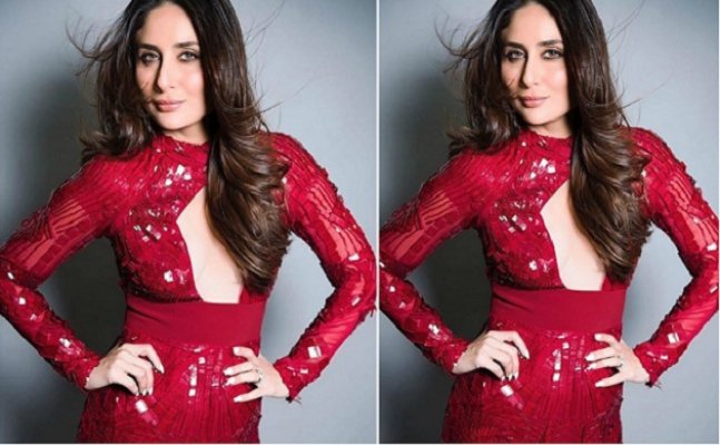 Kareena Kapoor's red short bodycon is perfect for Christmas party