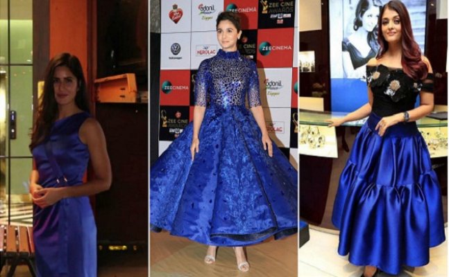 Aishwarya, Alia or Katrina Kaif, who wore blue better?