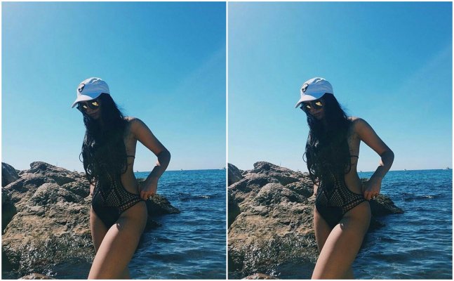 Sridevi's younger daughter Khushi Kapoor's slaying it in a BIKINI