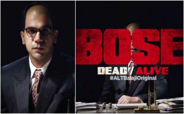 Bose: Dead or Alive- Rajkummar Rao as Subhash Chandra Bose is a thing to watch on internet today!