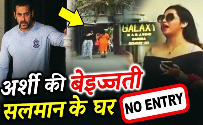 Arshi Khan was not ALLOWED to meet Salman Khan at Galaxy