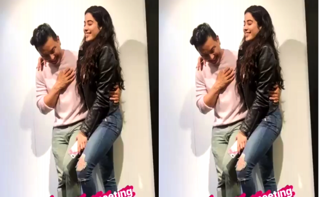 See pics: Janhvi Kapoor flaunts her toned body in white crop and denims