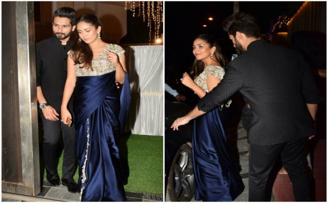 We can't stop gushing over Shahid-Mira's traditional look
