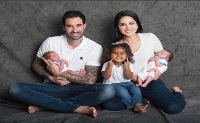 Sunny Leone becomes proud mother of two sons