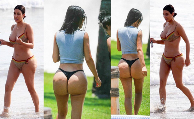 Kim Kardashian fumes over unflattering BUTT pictures