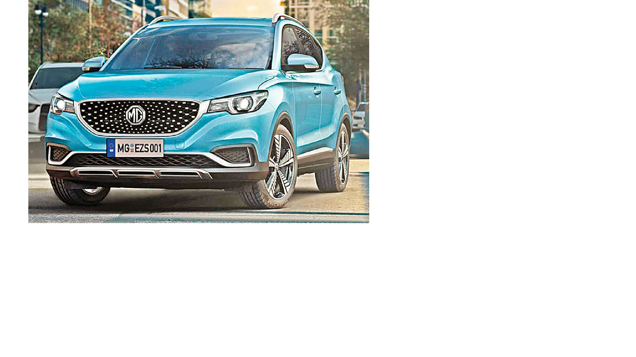 MG Motor India  now initiated the expansion for the electric SUV - MG ZS - in 10 cities