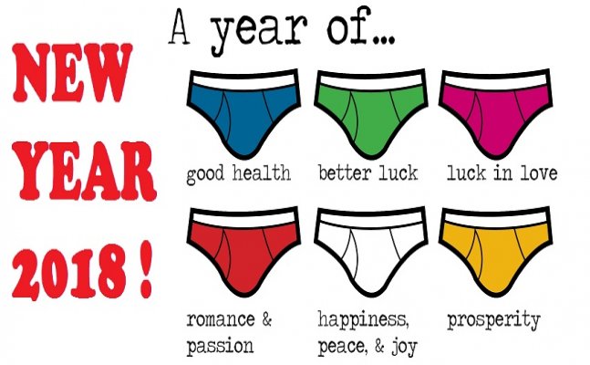 New Year's Eve underwear traditions from around the world