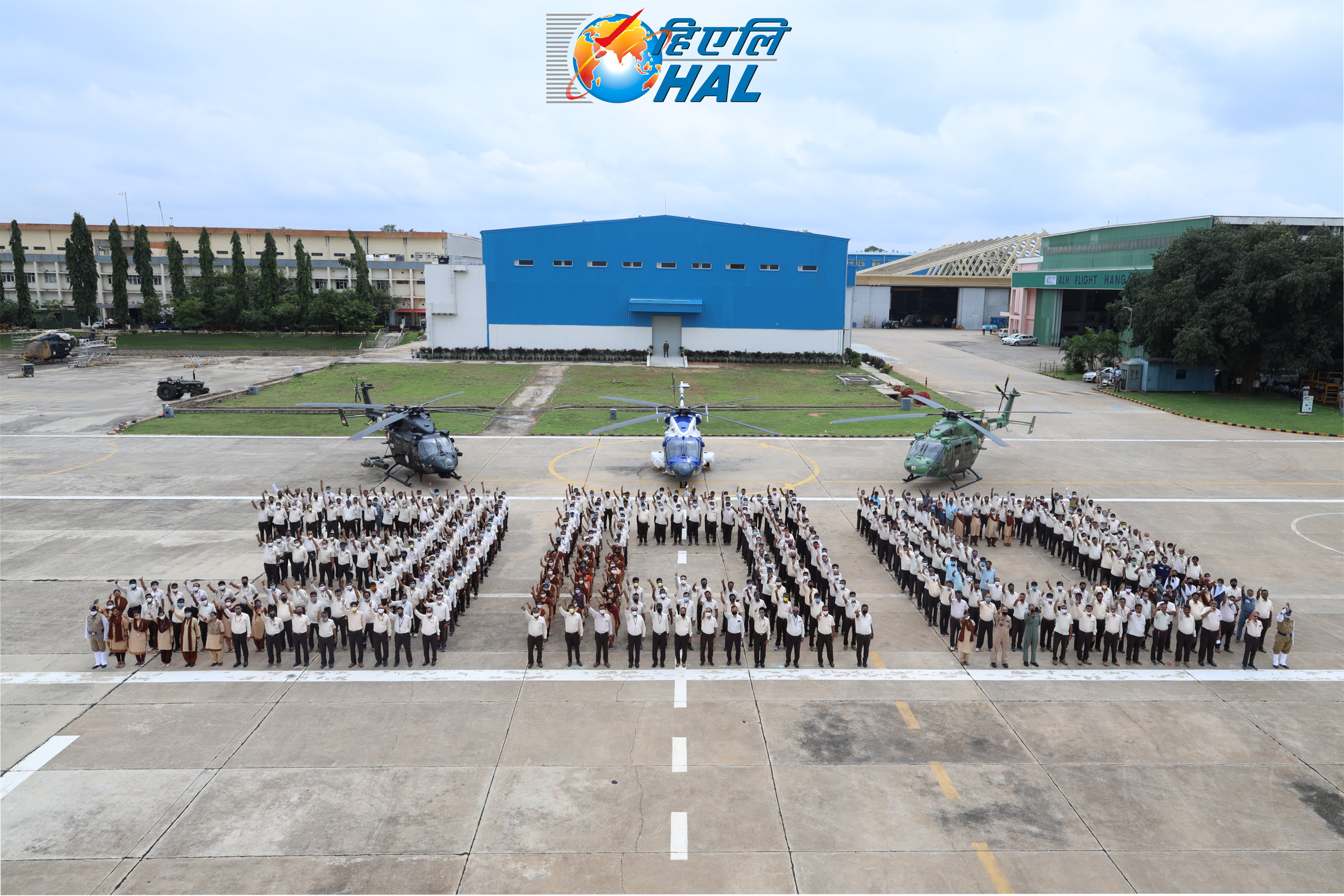 HAL rolls out 300th Advanced Light Helicopter (ALH-Dhruv) 
