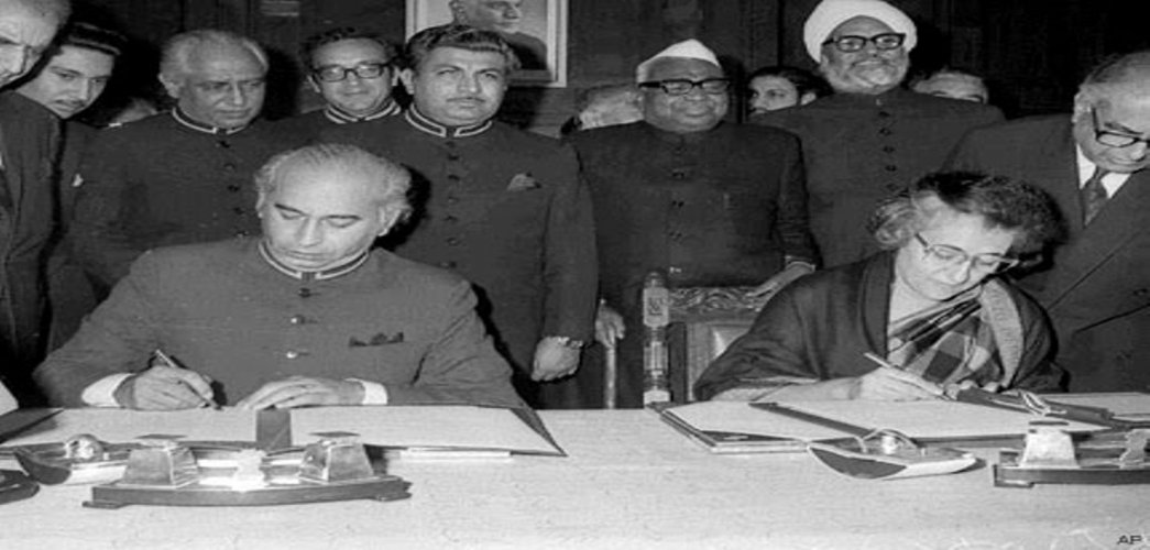 Pakistan and India, both nations sign the historic bilateral Simla Agreement