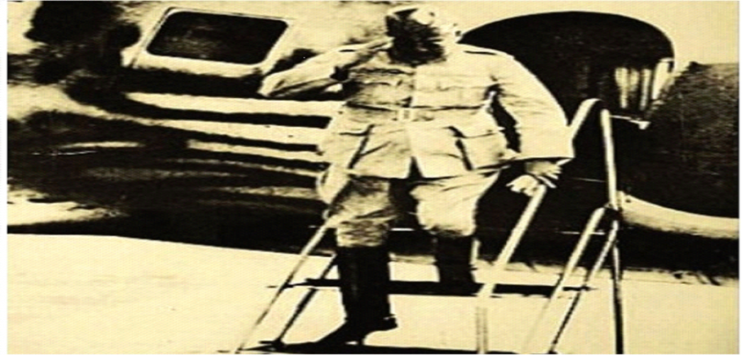 The last published photograph of freedom fighter Netaji Subhash Chandra Bose