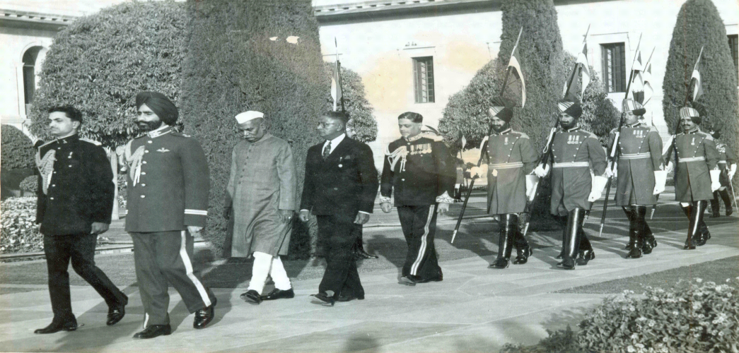 India's first president Dr. Rajendra Prasad went to stay at the Rashtrapati Bhawan