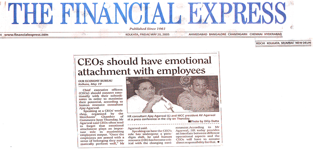'The Economic Times' and 'The Financial Express' were launched
