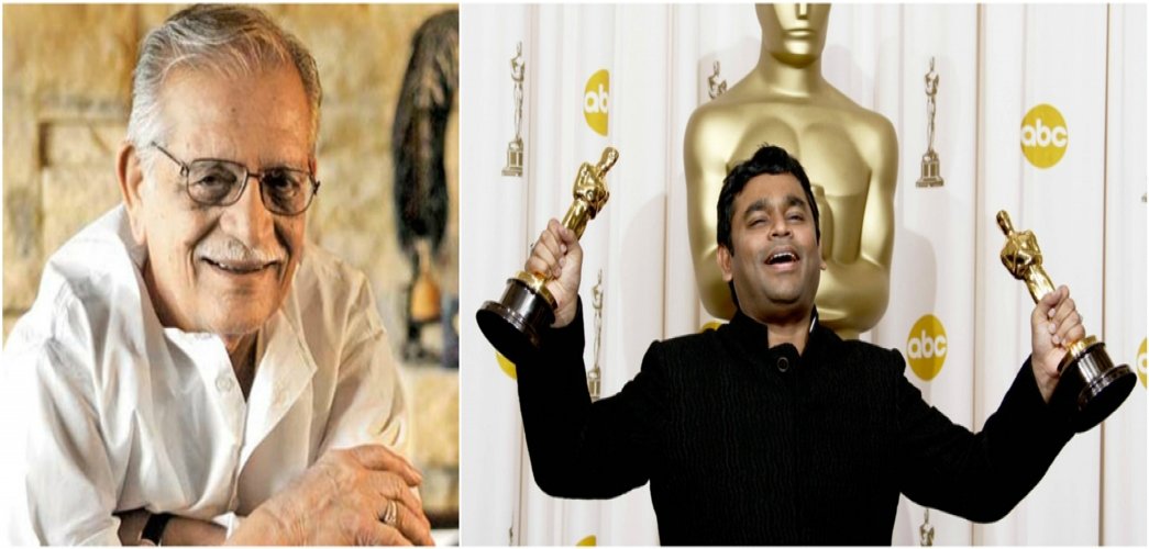 A R Rahman and Gulzar won Oscar award 