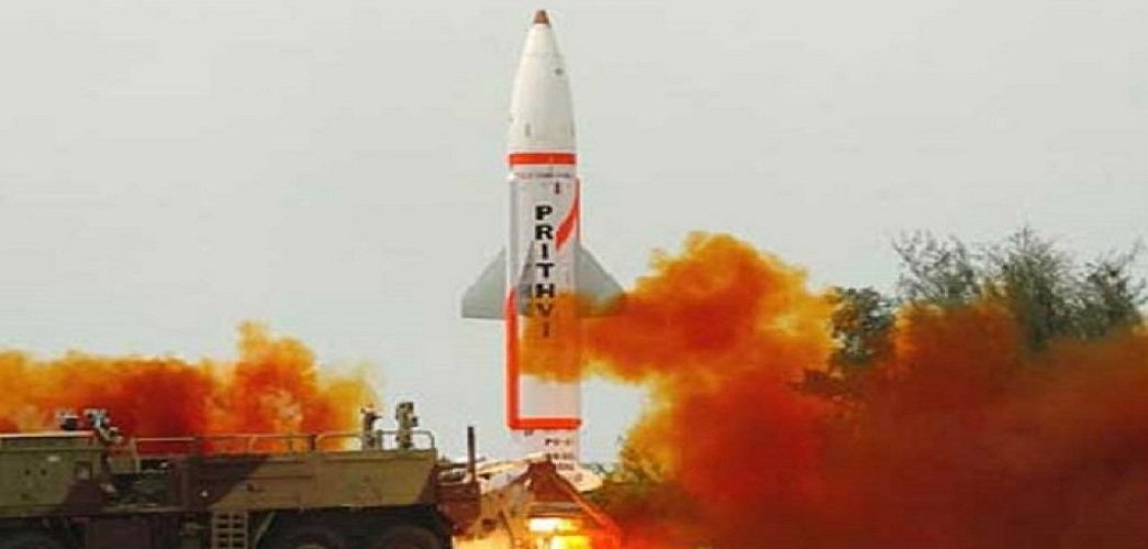 Prithvi II missile tested at Chandipur test range