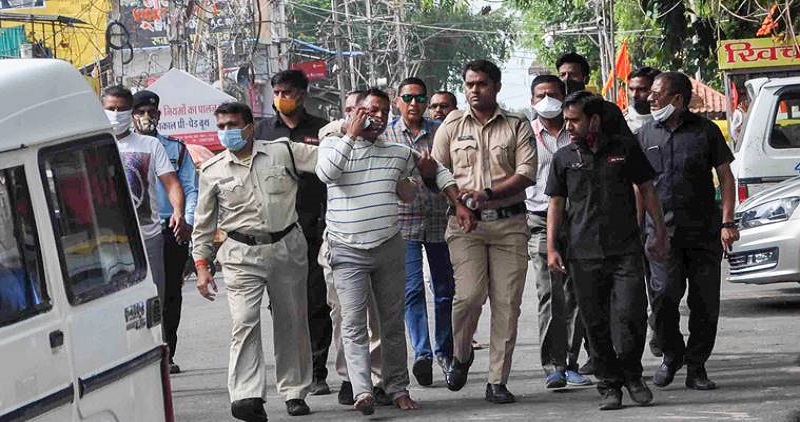 Gangster Vikas Dubey Killed in Encounter, police claim he tried to flee