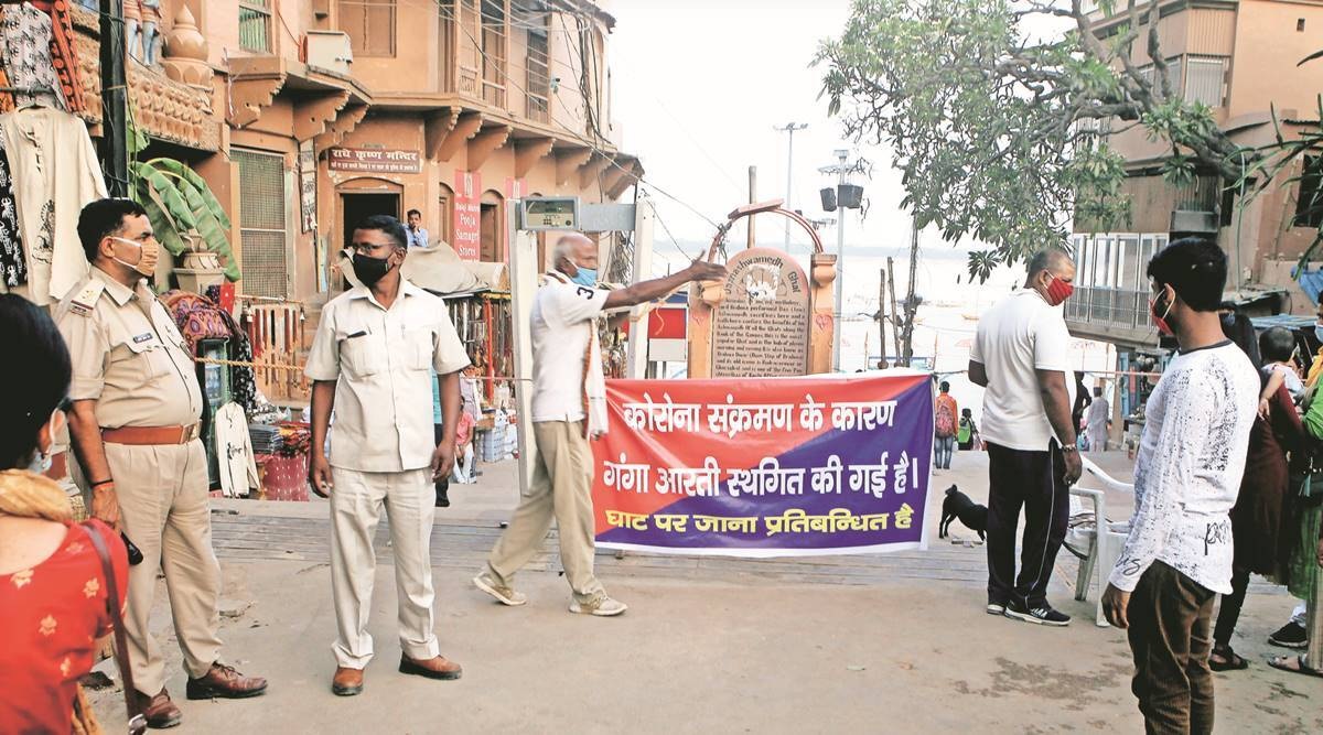 Covid surge in Varanasi: No gatherings allowed at ghats, public places