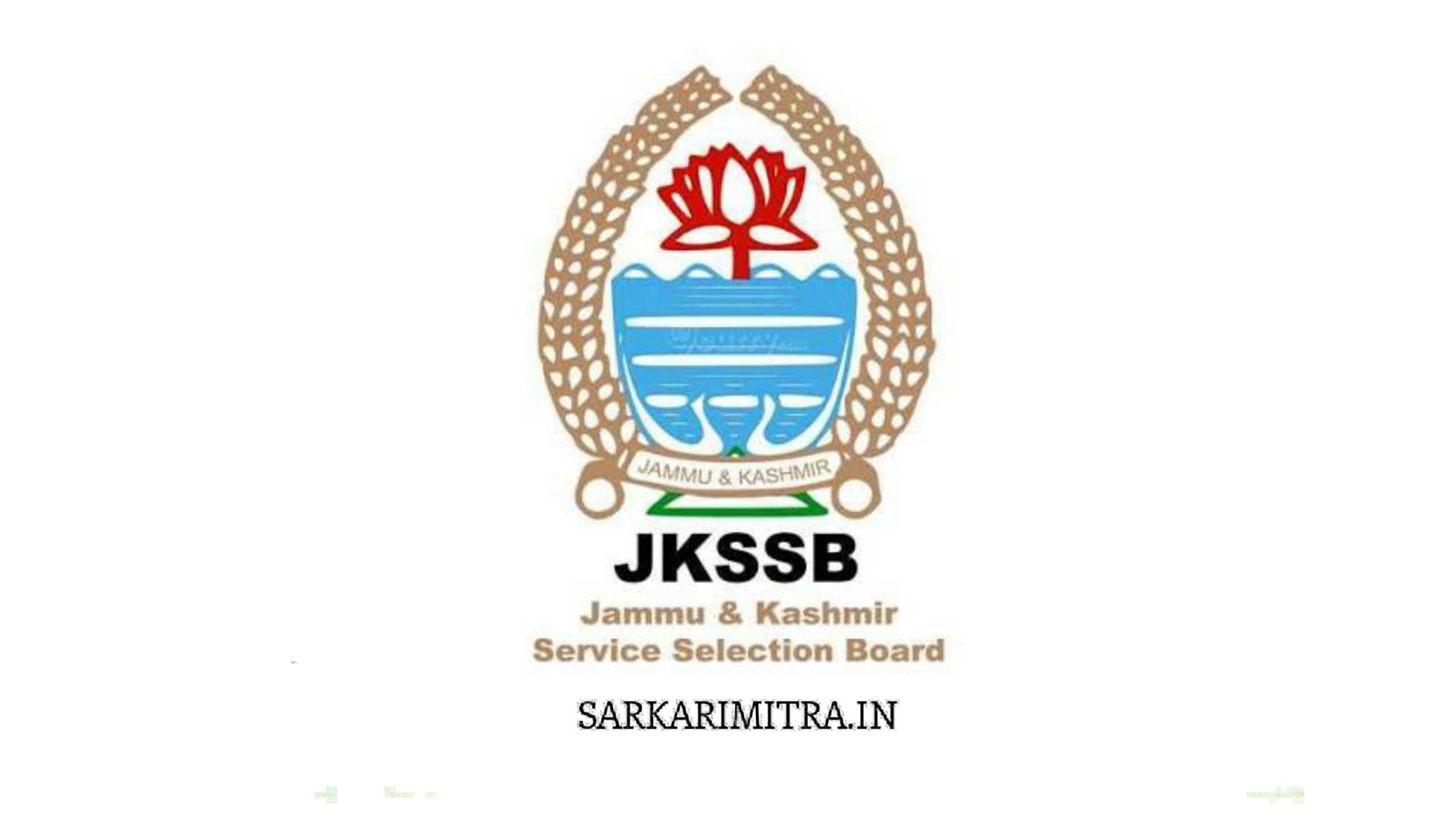 JKSSB INVITES ONLINE APPLICATIONS FOR 2311 Posts Of Patwari, JR ASSISTANT, Jr Steno  AND OTHER POSTS, APPLY RIGHT AWAY!