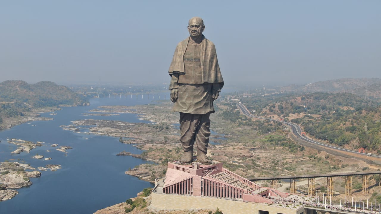 Train to Statue of Unity city Kevadia,Checkout the Route