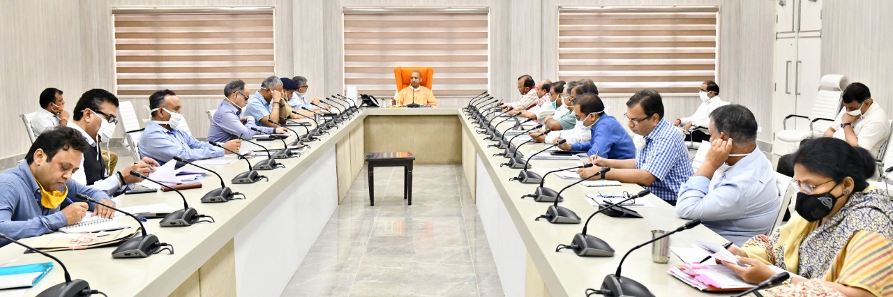 Uttar Pradesh: CM Yogi Adityanath holds meeting with Covid-19 Management Team  11 | LUCKNOW NYOOOZ