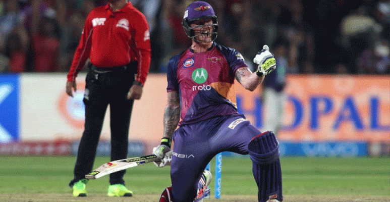 IPL10:  Ben Stokes once again justifies his auction price with storming ton