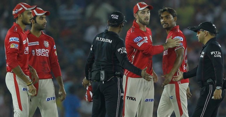 Sandeep Sharma fined for showing dissent to umpire decision 