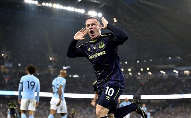 Rooney joins 200 club, taunts angry Man City fans after scoring for Everton 