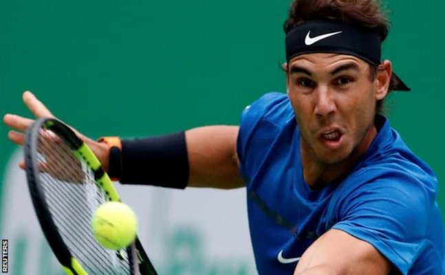 Nadal beat Dimitrov to reach semis of Shanghai Masters