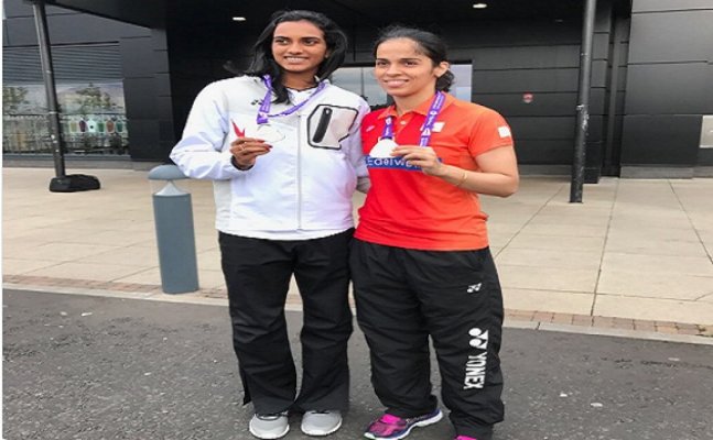  Silver for PV Sindhu, Saina Nehwal gets Bronze at the World Championships
