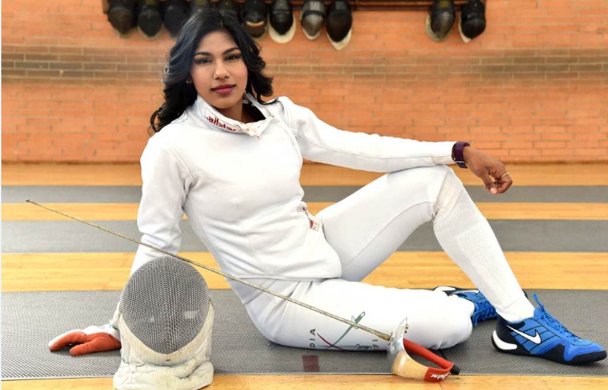 Bhavani Devi ,first Indian fencer to represent in Tokyo Olympics