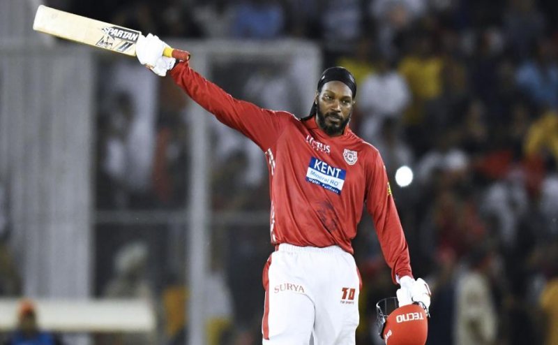 Ipl 2018 Chris Gayle Celebrates Session S First Century With Bhangra Moves Chris gayle has become the first batsman to slam a century in the ongoing indian premier league (ipl) 2018 as he smashed an. ipl 2018 chris gayle celebrates