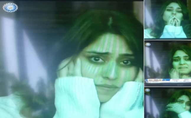 Watch: Rohit Sharma’s wife in tears 