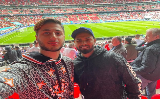 Rishabh Pant tests positive for Covid-19, Fans warned him earlier after a maskless appearance at Euro 2020