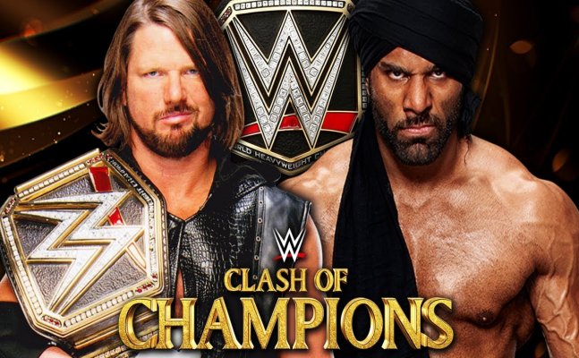 Clash of Champions: Styles beat Mahal to retain the title 