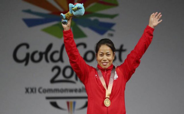 CWG 2018: Indian Sanjita Chanu's New Record- Adds Another Gold In The Tally
